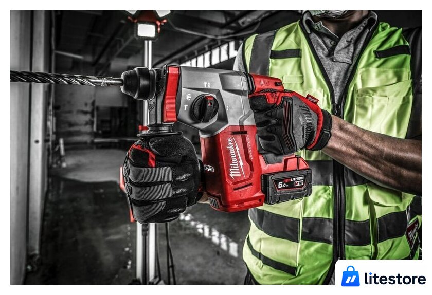 Перфоратор Milwaukee M18 M18BLH-0 4933479426 (без АКБ) - Изображение №6 — Лайт Стор