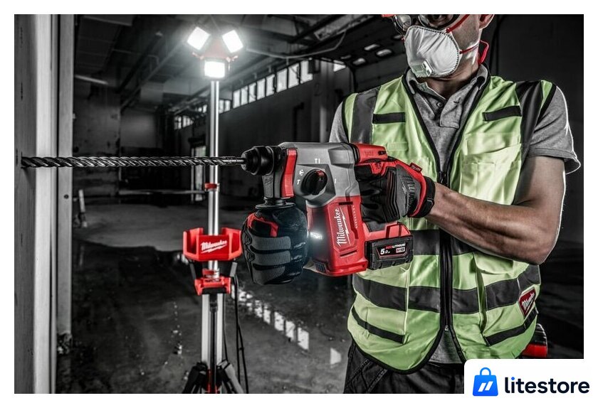 Перфоратор Milwaukee M18 M18BLH-0 4933479426 (без АКБ) - Изображение №4 — Лайт Стор