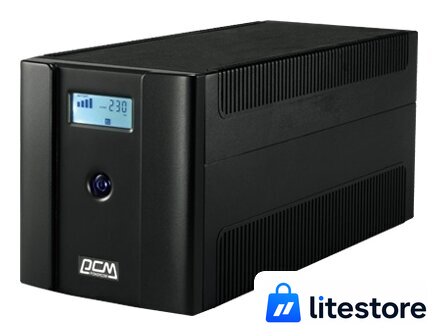 Источник бесперебойного питания Powercom RPT-2000AP LCD - Изображение №1 — Лайт Стор