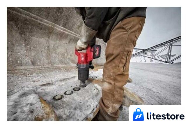 Гайковерт Milwaukee M18 ONEFHIWF1DS-121C 4933499253 (с 1-им АКБ, кейс) - Изображение №10 — Лайт Стор