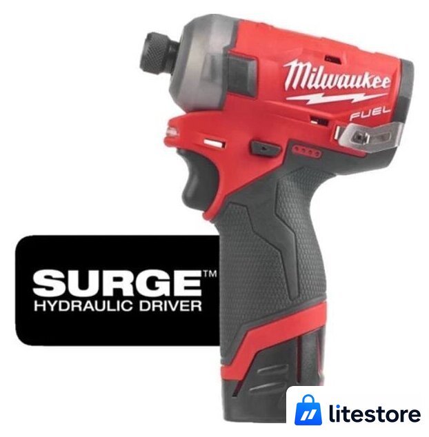 Винтоверт Milwaukee M12 FQID-202X 4933464973 (с 2-мя АКБ, кейс) - Изображение №2 — Лайт Стор