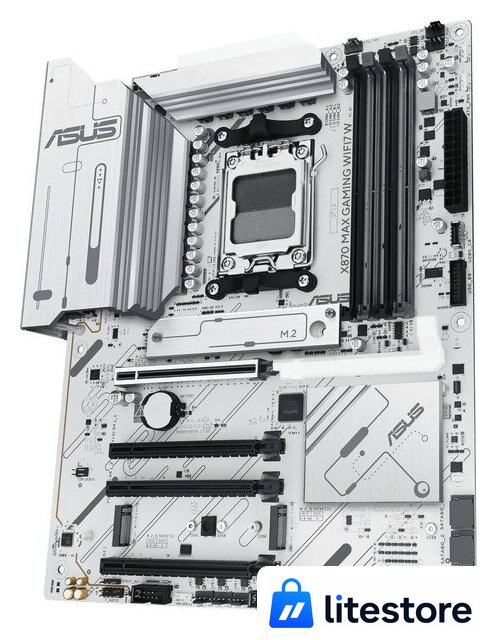 Материнская плата ASUS X870 MAX Gaming WiFi7 W - Изображение №4 — Лайт Стор