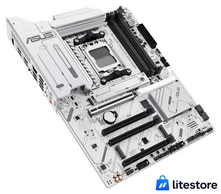 Материнская плата ASUS X870 MAX Gaming WiFi7 W - Изображение №5 — Лайт Стор