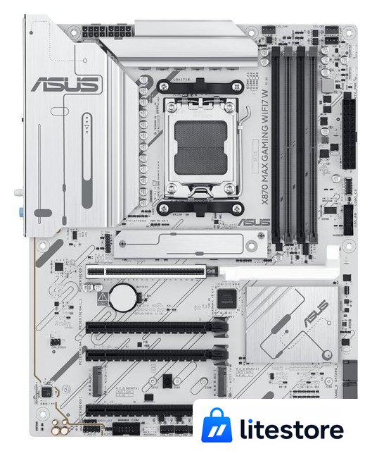 Материнская плата ASUS X870 MAX Gaming WiFi7 W - Изображение №1 — Лайт Стор