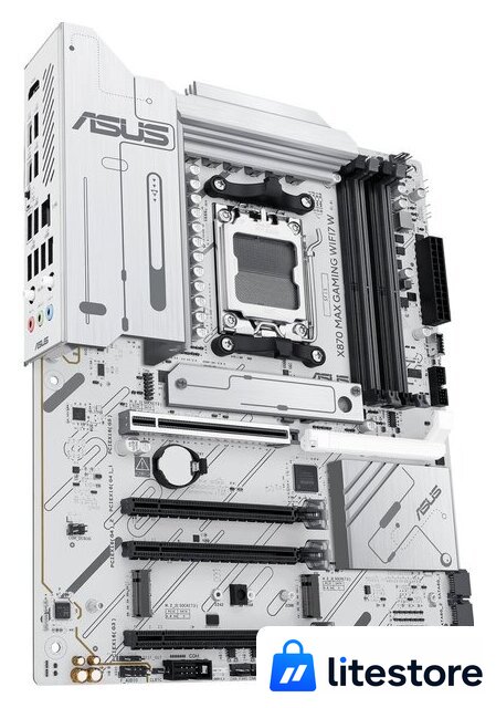 Материнская плата ASUS X870 MAX Gaming WiFi7 W - Изображение №3 — Лайт Стор