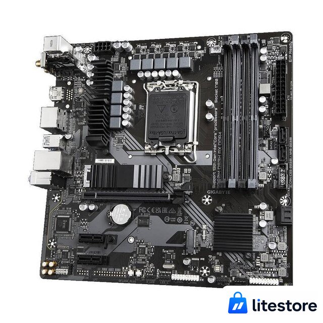 Материнская плата Gigabyte B760M DS3H AX DDR4 (rev. 1.0) - Изображение №3 — Лайт Стор