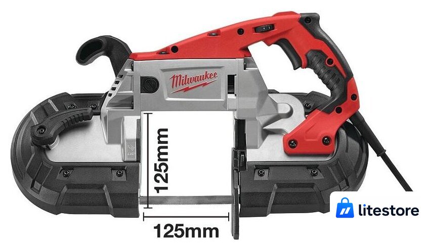 Ленточная пила Milwaukee BS 125 4933448245 - Изображение №20 — Лайт Стор
