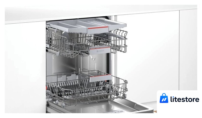 Встраиваемая посудомоечная машина Bosch Serie 4 SMV46KX55E - Изображение №7 — Лайт Стор