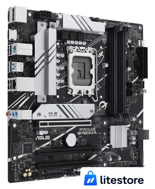 Материнская плата ASUS Prime B760M-A-CSM - Изображение №2 — Лайт Стор