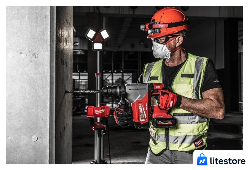 Перфоратор Milwaukee M18 ONE FHPX-0X Fuel 4933478495 (без АКБ, кейс) - Изображение №10 — Лайт Стор