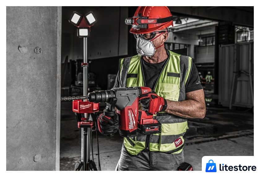 Перфоратор Milwaukee M18 ONE FHPX-0X Fuel 4933478495 (без АКБ, кейс) - Изображение №9 — Лайт Стор