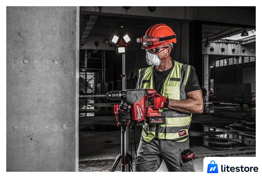Перфоратор Milwaukee M18 ONE FHPX-0X Fuel 4933478495 (без АКБ, кейс) - Изображение №8 — Лайт Стор