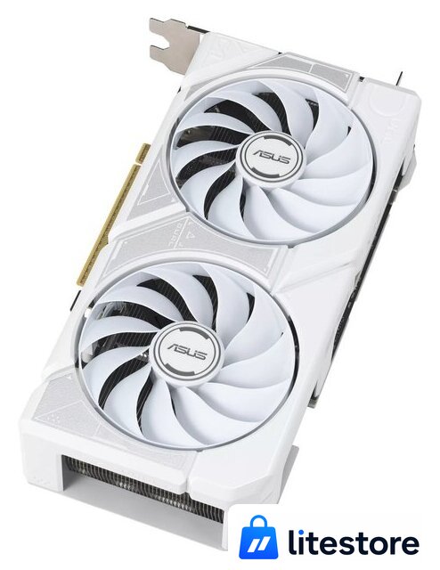 Видеокарта ASUS Dual GeForce RTX 5060 Ti 16GB GDDR7 White OC Edition DUAL-RTX5060TI-O16G-WHITE - Изображение №5 — Лайт Стор