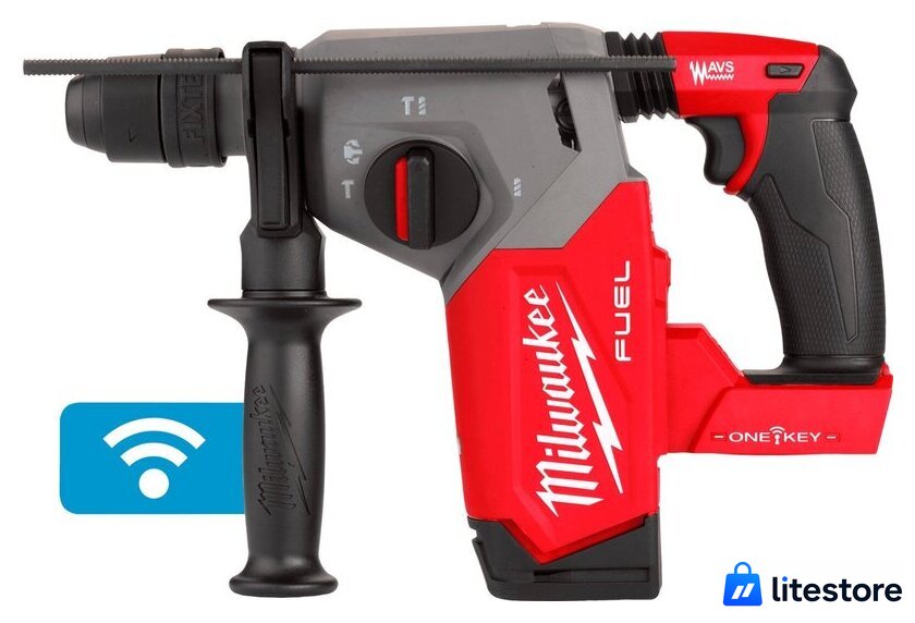 Перфоратор Milwaukee M18 FUEL M18ONEFHX-0X 4933478503 (без АКБ, кейс) - Изображение №2 — Лайт Стор