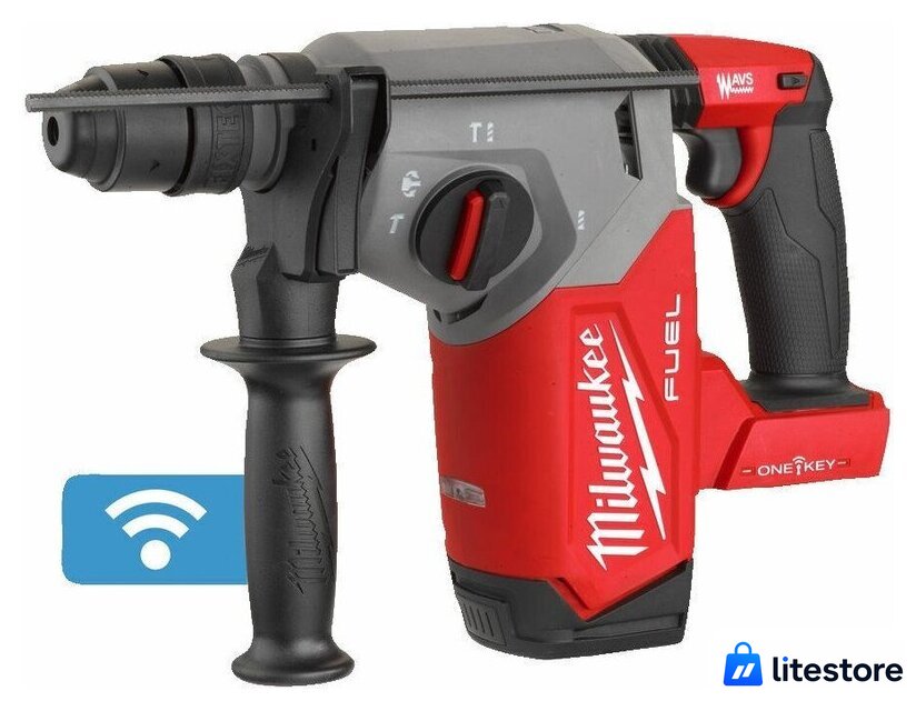 Перфоратор Milwaukee M18 FUEL M18ONEFHX-0X 4933478503 (без АКБ, кейс) - Изображение №3 — Лайт Стор