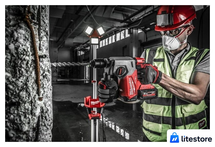 Перфоратор Milwaukee M18 FUEL M18ONEFHX-0X 4933478503 (без АКБ, кейс) - Изображение №19 — Лайт Стор