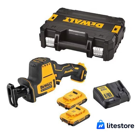 Сабельная пила DeWalt DCS312D2 (с 2-мя АКБ, кейс) - Изображение №1 — Лайт Стор