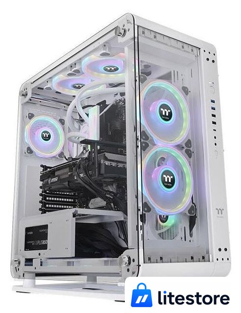Корпус Thermaltake Core P6 Tempered Glass Snow CA-1V2-00M6WN-00 - Изображение №1 — Лайт Стор