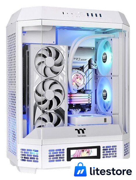 Корпус Thermaltake The Tower 600 Snow CA-1Z1-00M6WN-00 - Изображение №1 — Лайт Стор