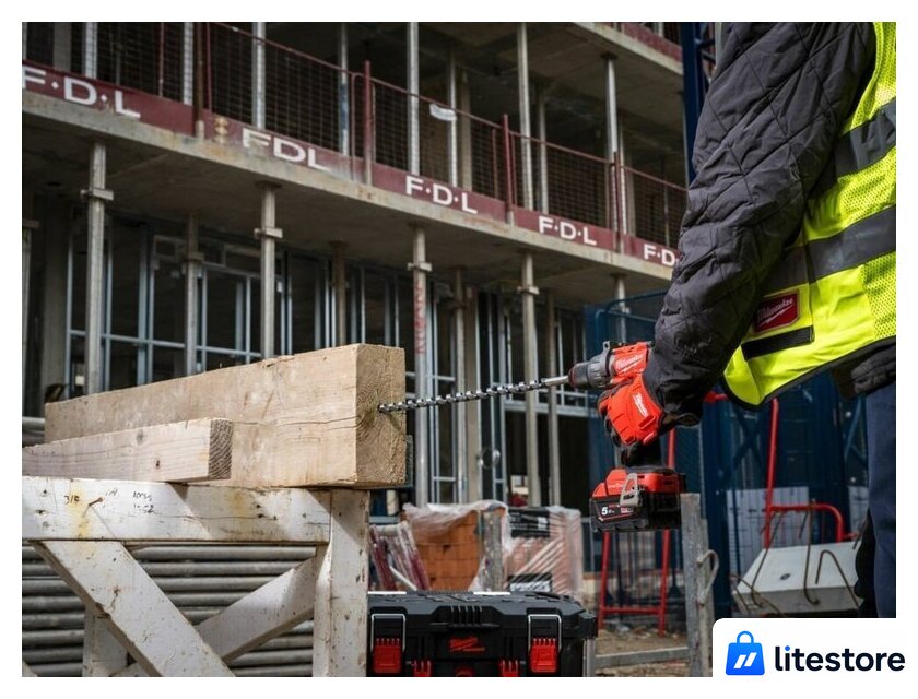 Дрель-шуруповерт Milwaukee M18 FUEL M18ONEDD3-502X 4933492802 (с 2-мя АКБ 5 Ач, кейс) - Изображение №10 — Лайт Стор