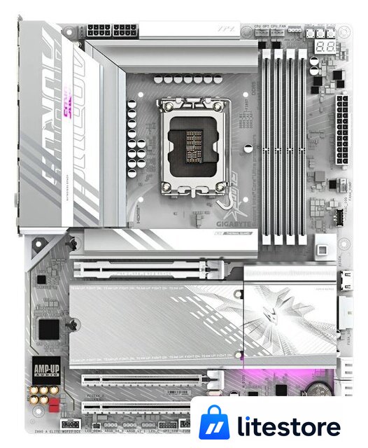 Материнская плата Gigabyte Z890 Aorus Elite WiFi7 Ice - Изображение №1 — Лайт Стор
