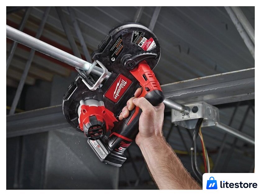 Ленточная пила Milwaukee M12 BS-0 4933431310 (без АКБ) - Изображение №10 — Лайт Стор
