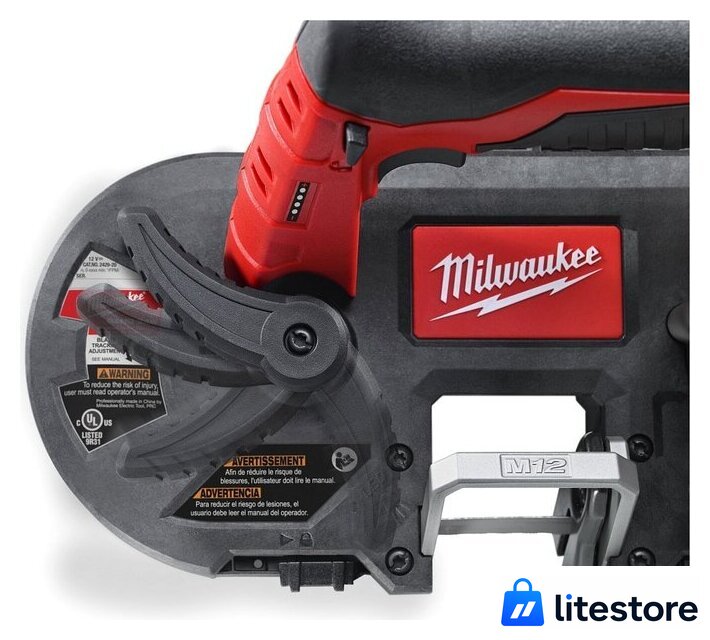 Ленточная пила Milwaukee M12 BS-0 4933431310 (без АКБ) - Изображение №13 — Лайт Стор