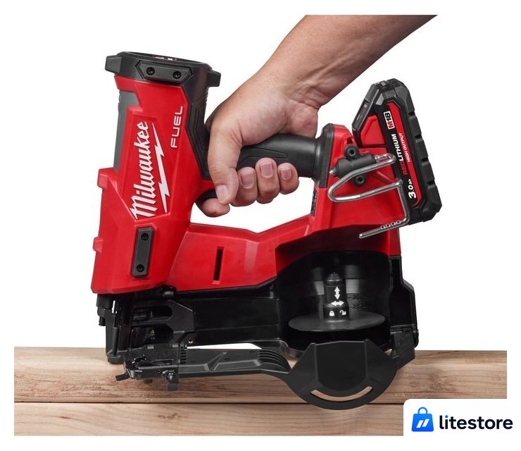 Гвоздезабиватель Milwaukee M18 FRCN45-0X Fuel 4933498168 (без АКБ, кейс) - Изображение №8 — Лайт Стор
