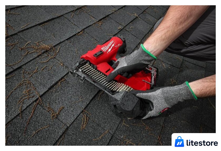 Гвоздезабиватель Milwaukee M18 FRCN45-0X Fuel 4933498168 (без АКБ, кейс) - Изображение №19 — Лайт Стор