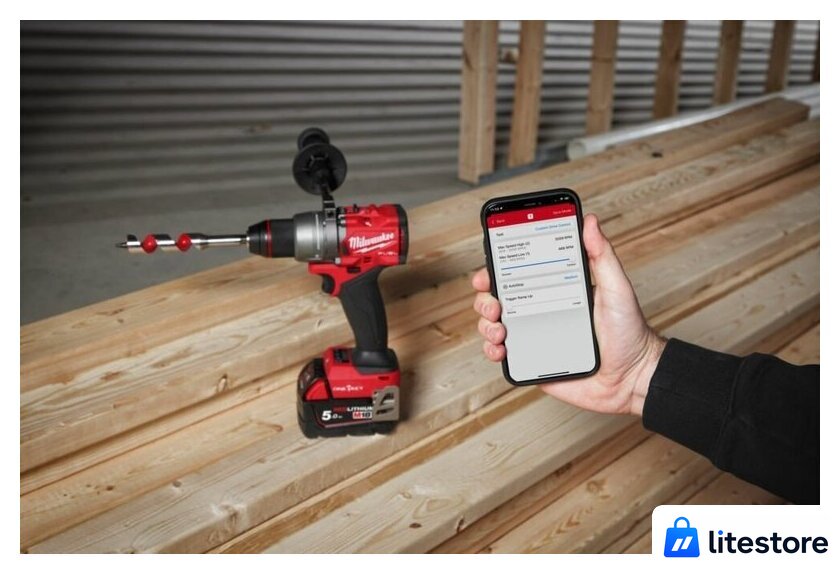 Дрель-шуруповерт Milwaukee M18 FUEL M18ONEDD3-0X 4933492799 (без АКБ, кейс) - Изображение №6 — Лайт Стор