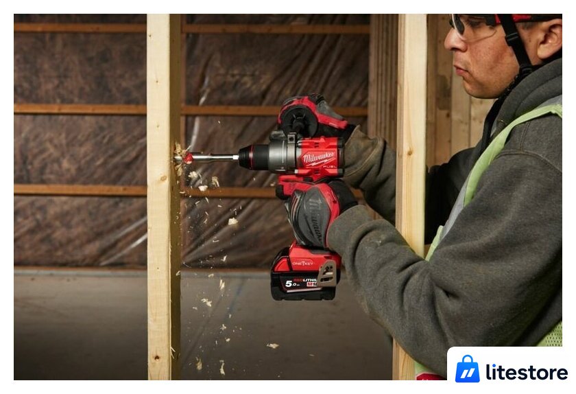 Дрель-шуруповерт Milwaukee M18 FUEL M18ONEDD3-0X 4933492799 (без АКБ, кейс) - Изображение №9 — Лайт Стор