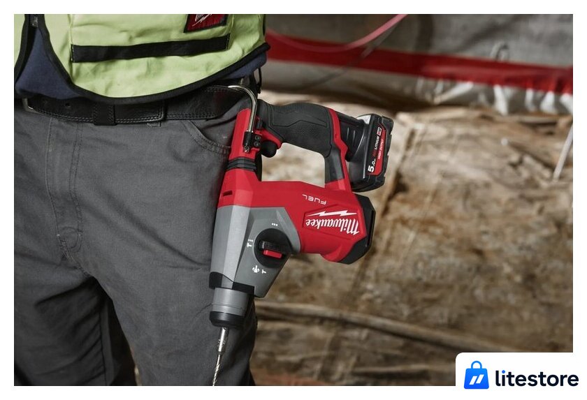 Перфоратор Milwaukee M12 FHAC16-0X 4933499184 (без АКБ, кейс) - Изображение №10 — Лайт Стор