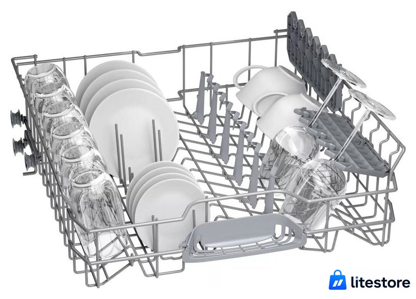 Встраиваемая посудомоечная машина Bosch SMV25BX02R - Изображение №6 — Лайт Стор