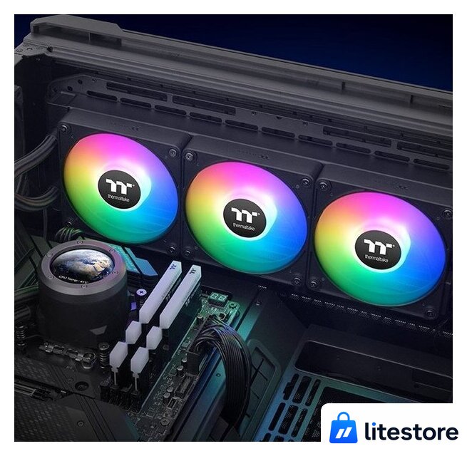 Система жидкостного охлаждения для процессора Thermaltake TH360 V2 Ultra EX ARGB CL-W415-PL12SW-A - Изображение №6 — Лайт Стор