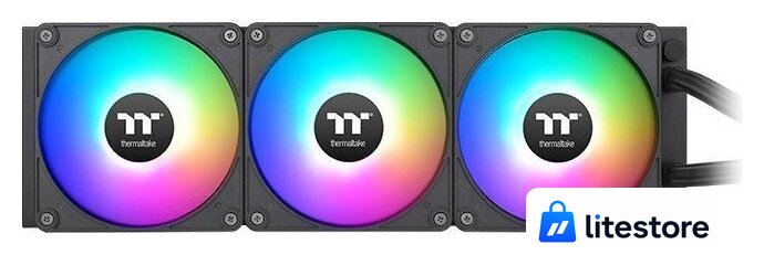 Система жидкостного охлаждения для процессора Thermaltake TH360 V2 Ultra EX ARGB CL-W415-PL12SW-A - Изображение №4 — Лайт Стор