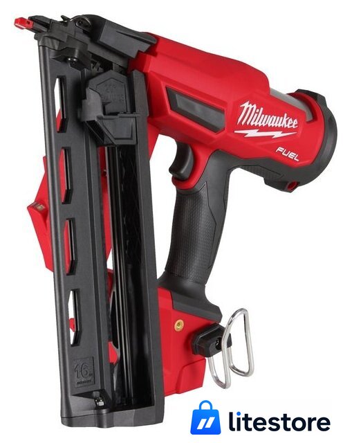 Гвоздезабиватель Milwaukee M18 FN16GA-0X Fuel 4933478094 (без АКБ, кейс) - Изображение №2 — Лайт Стор