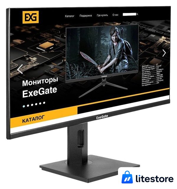 Игровой монитор ExeGate Combat EG2707A EX295595RUS - Изображение №1 — Лайт Стор