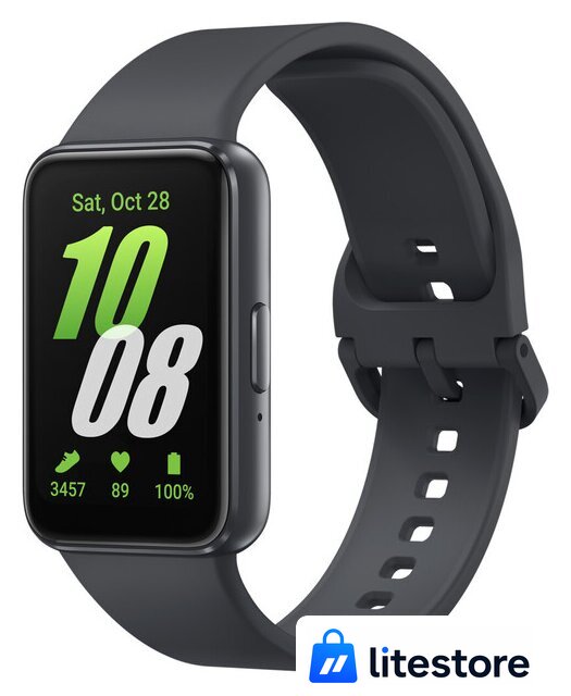 Фитнес-браслет Samsung Galaxy Fit3 (графит) - Изображение №1 — Лайт Стор