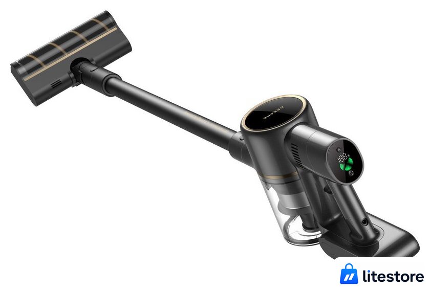 Пылесос Dreame Cordless Vacuum Cleaner R10s Pro VZV23A (евровилка, черный) - Изображение №15 — Лайт Стор