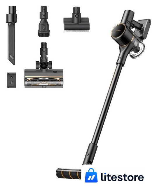 Пылесос Dreame Cordless Vacuum Cleaner R10s Pro VZV23A (евровилка, черный) - Изображение №1 — Лайт Стор