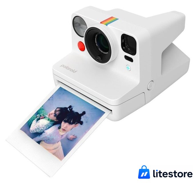 Фотоаппарат Polaroid Now+ Instant Camera Generation 3 (белый) - Изображение №2 — Лайт Стор