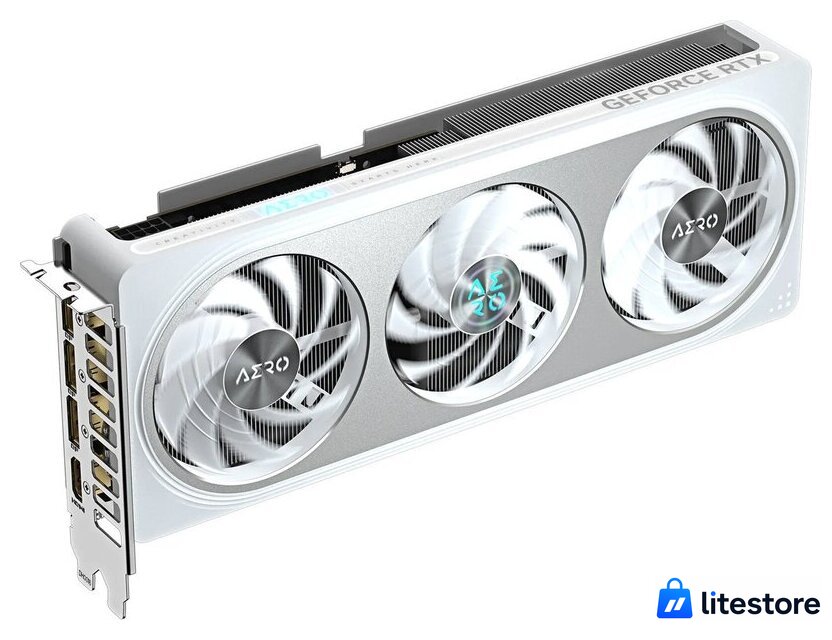 Видеокарта Gigabyte GeForce RTX 5060 Aero OC 8G GV-N5060AERO OC-8GD - Изображение №1 — Лайт Стор