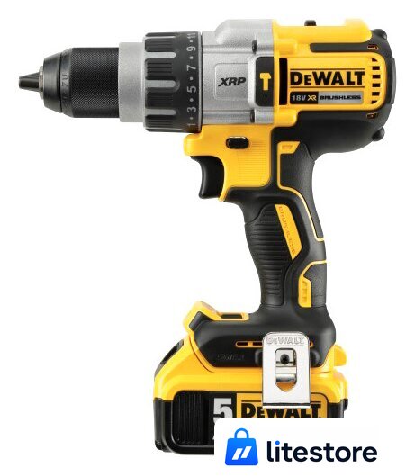 Ударная дрель-шуруповерт DeWalt DCD996P2 (с 2-мя АКБ 5 Ah) - Изображение №1 — Лайт Стор