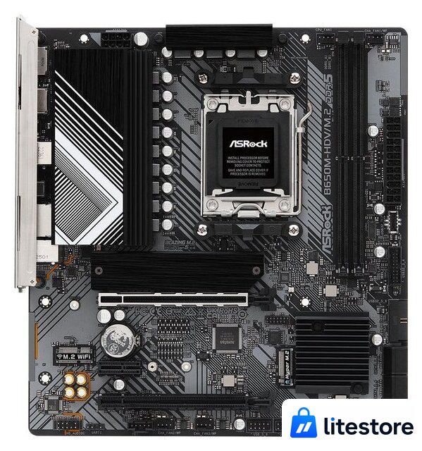 Материнская плата ASRock B650M-HDV/M.2 - Изображение №1 — Лайт Стор