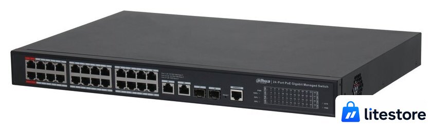 Управляемый коммутатор 2-го уровня Dahua S4228-24GT-240 - Изображение №1 — Лайт Стор