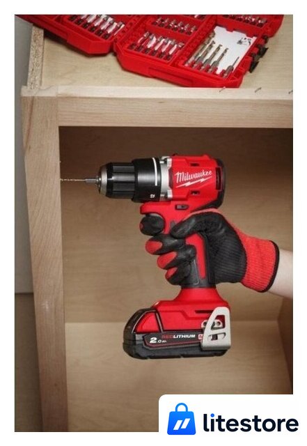Дрель-шуруповерт Milwaukee M18 M18BLDDRC-0X 4933492832 (без АКБ, кейс) - Изображение №6 — Лайт Стор
