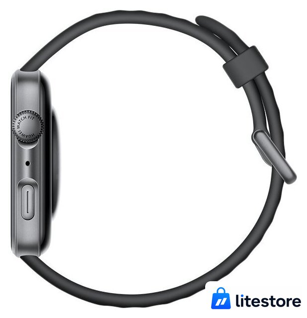Умные часы Huawei Watch FIT 4 (черный, с черным силиконовым ремешком, международная версия) - Изображение №4 — Лайт Стор