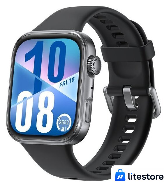 Умные часы Huawei Watch FIT 4 (черный, с черным силиконовым ремешком, международная версия) - Изображение №1 — Лайт Стор