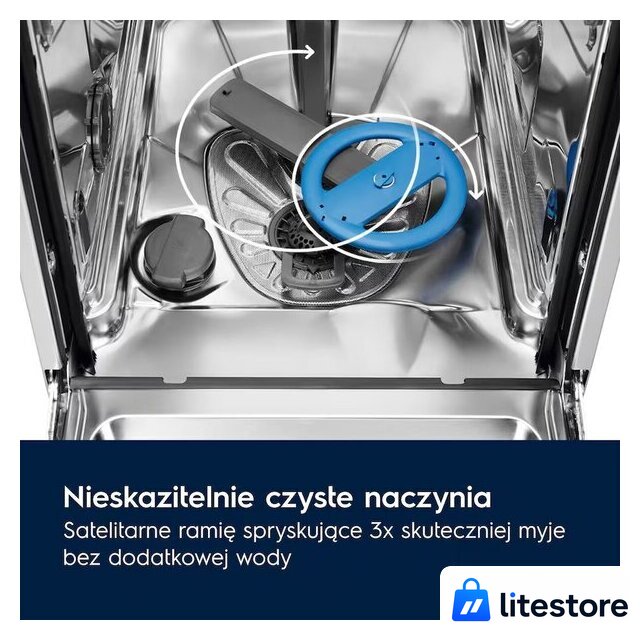 Встраиваемая посудомоечная машина Electrolux EES848200L - Изображение №5 — Лайт Стор