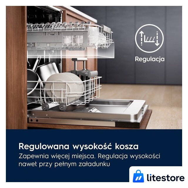 Встраиваемая посудомоечная машина Electrolux EES848200L - Изображение №3 — Лайт Стор
